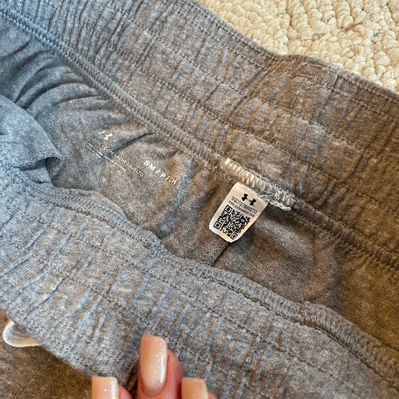 Set of 2 Joggers - Unisex SMALL ADIDAS Black/UNDER ARMOUR Grey - Picture 3 of 9